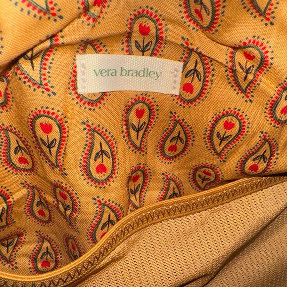 Vera Bradley Original Duffel Bag in Midnight Garden Paisley NWT - Picture 9 of 10